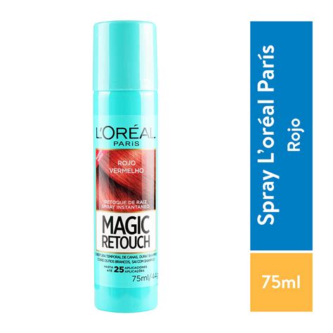 Achieve salon-quality results at home with Llreal magic retouch spray